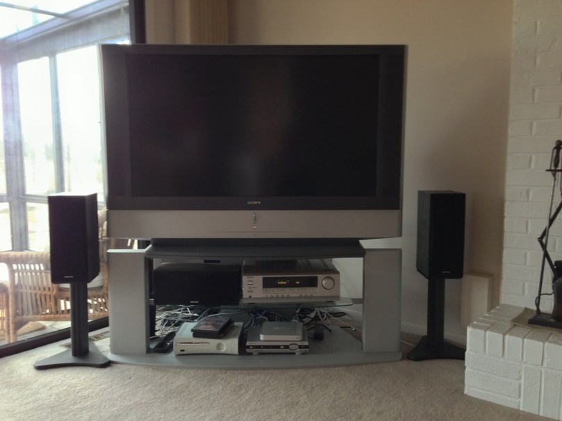 The old 50" Sony Grand WEGA