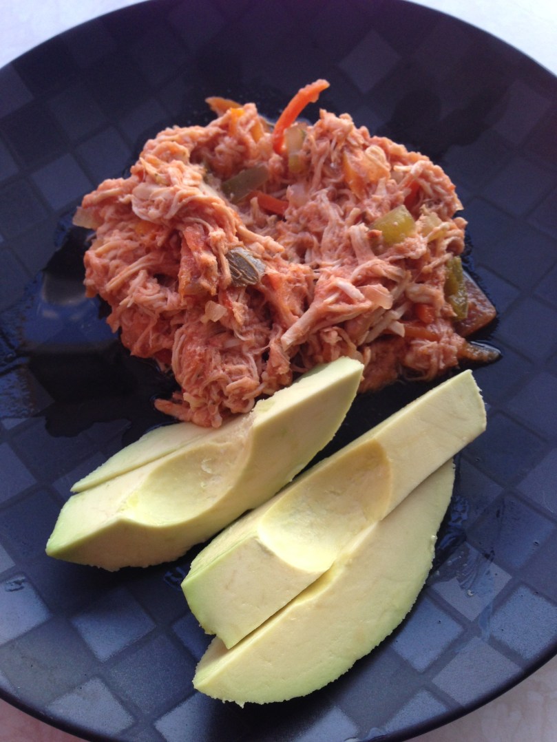 crockpot-salsa-chicken-plated