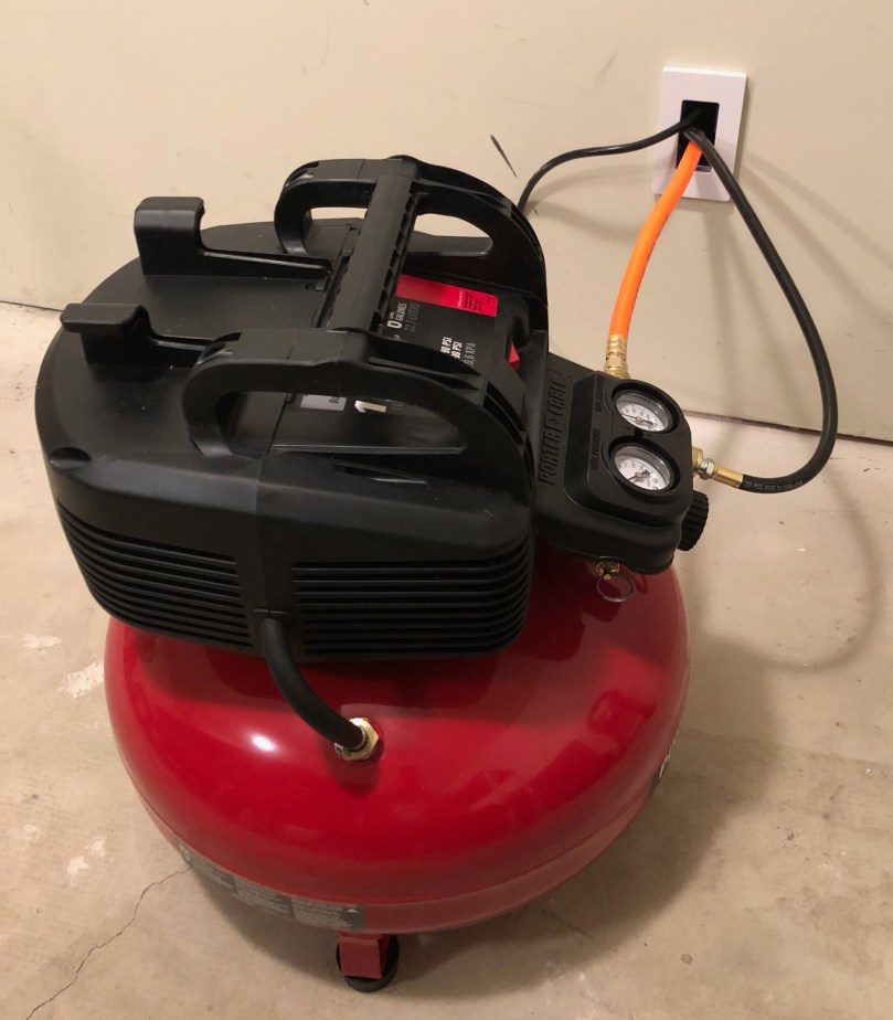 compressor-through-wall